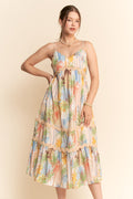 Palm Paradise Midi Dress Curvy