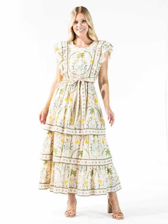 Fresh Bloom Tiered Maxi