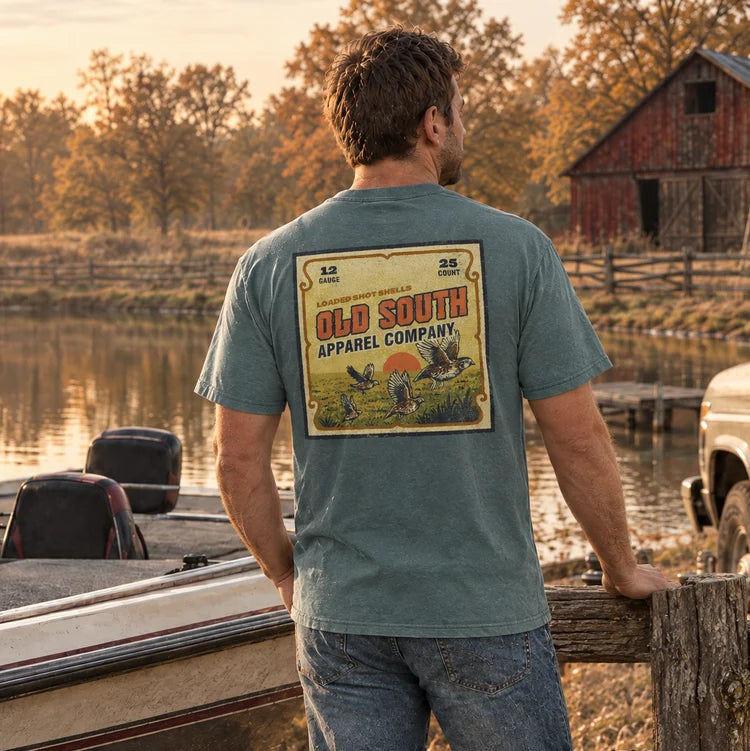 Vintage Shotgun Pocket Tee