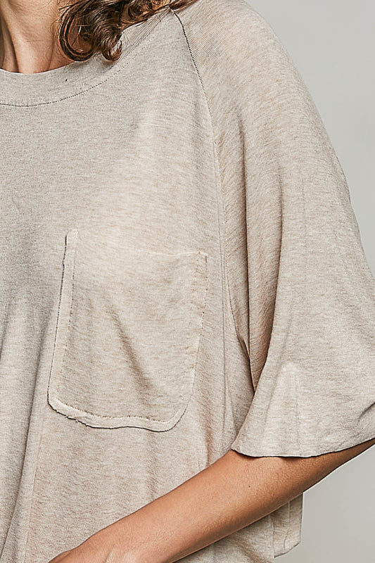 Melissa Stone-Washed Jersey Tee