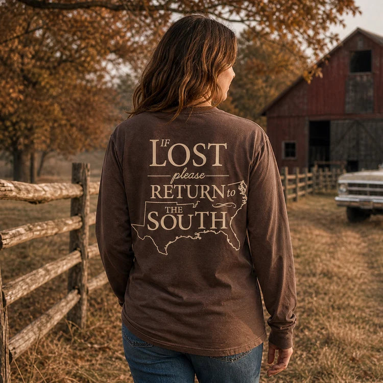 Old South Return to the South Long Sleeve Tee