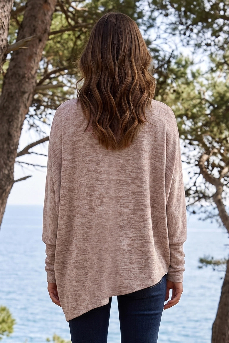 Vera Two-Way Cowl Neck Top