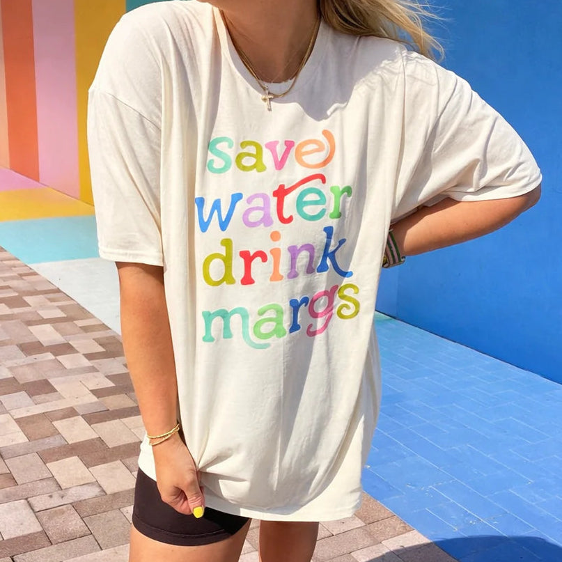 Save Water Drink Margs Tee