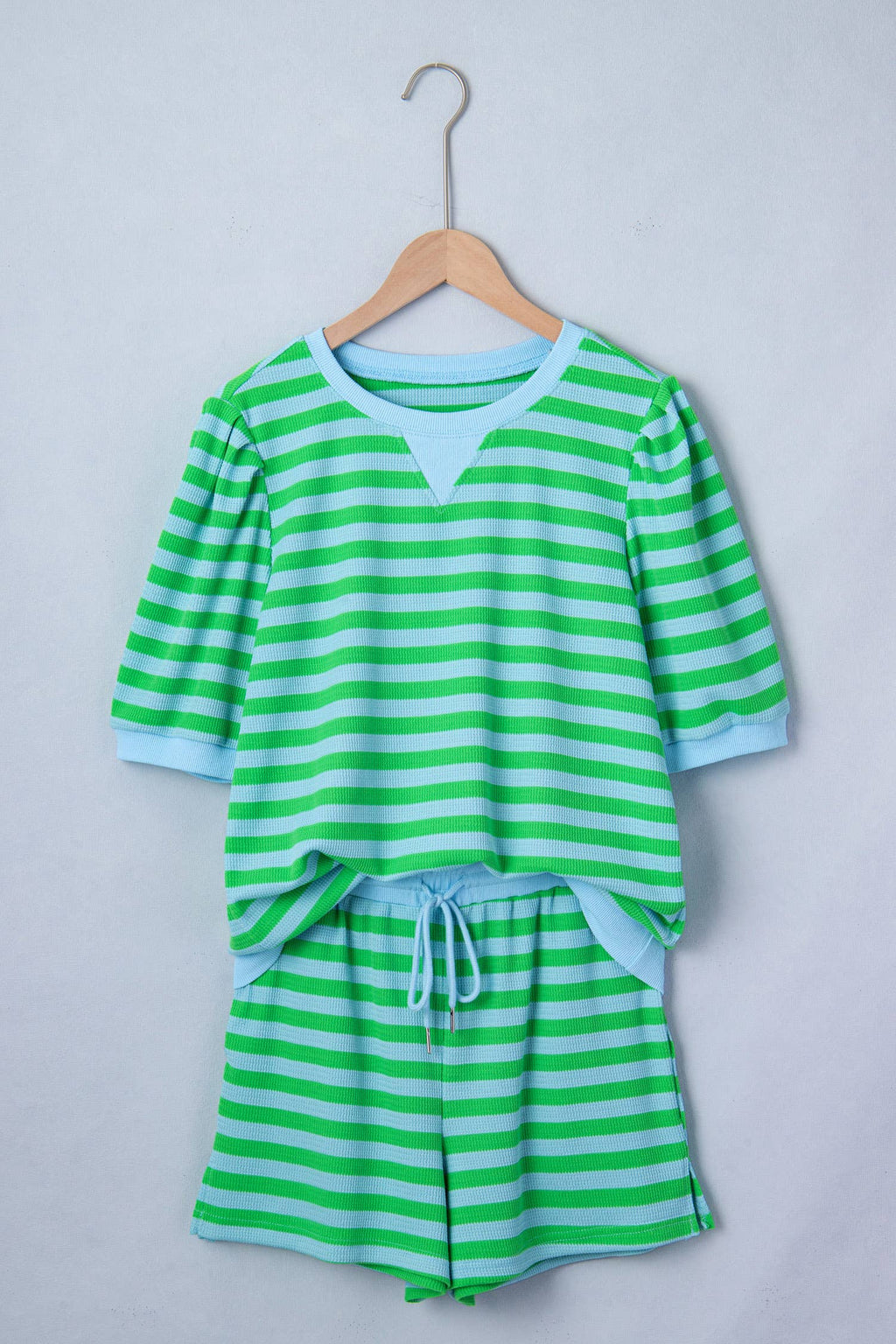 Coastal Stripe Lounge Set Available Curvy