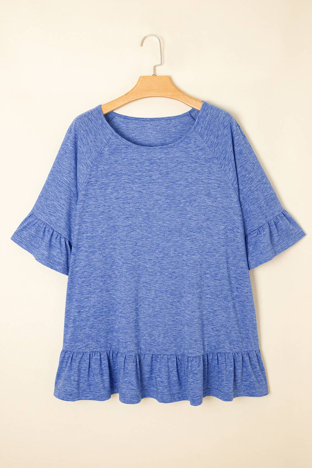 Sweet Serenity Ruffle Top