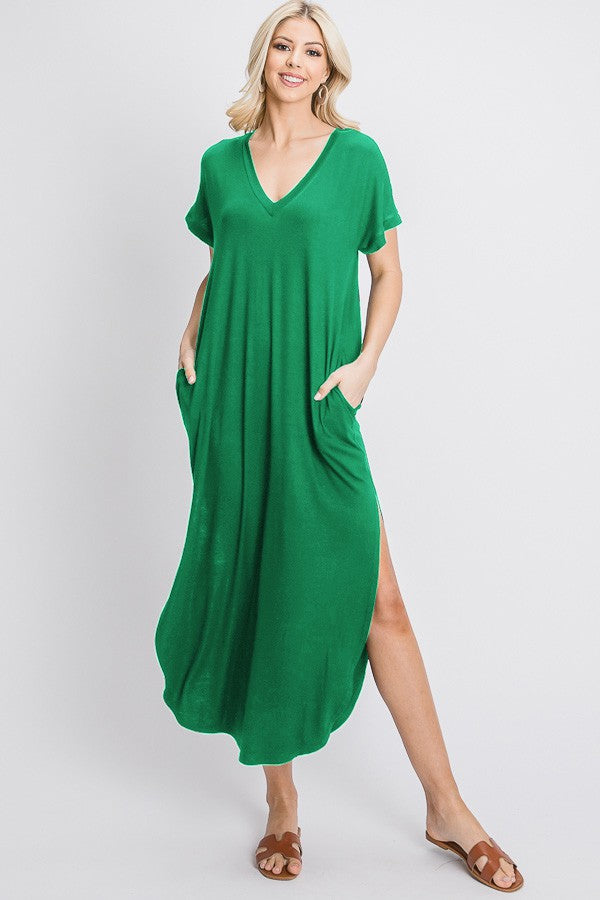 No Frills Maxi Dress Available Curvy