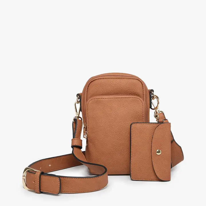 Robin Three-Compartment Crossbody Bag