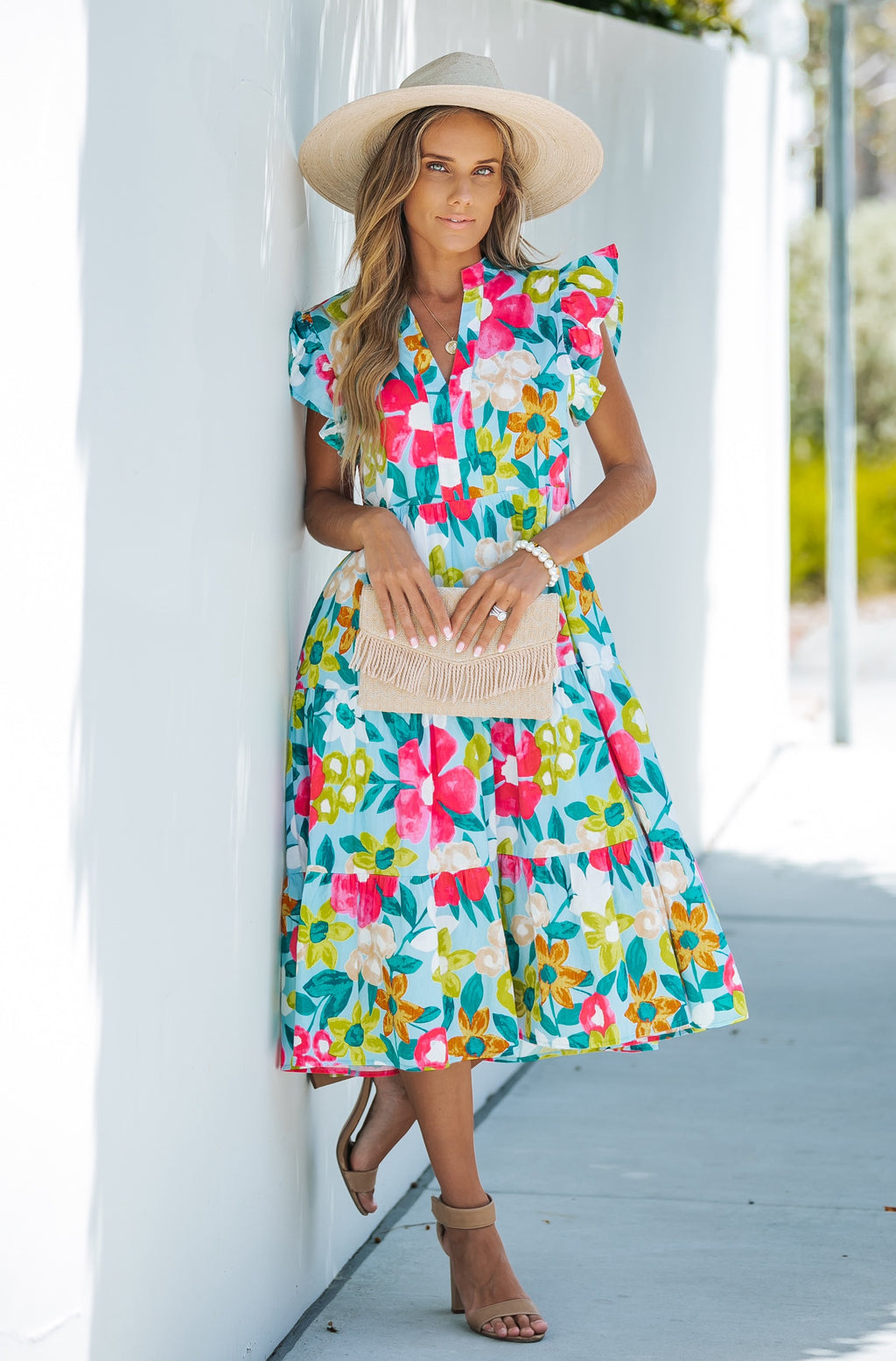 Garden Party Midi Dress