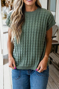 Lainey Textured Knit Top