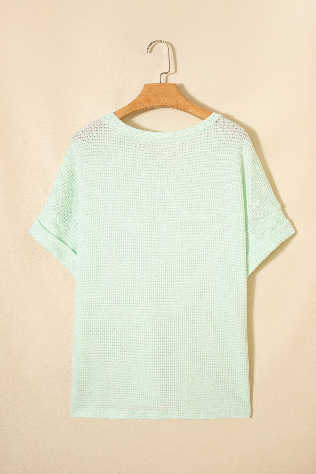 Everyday Waffle Knit Top Curvy