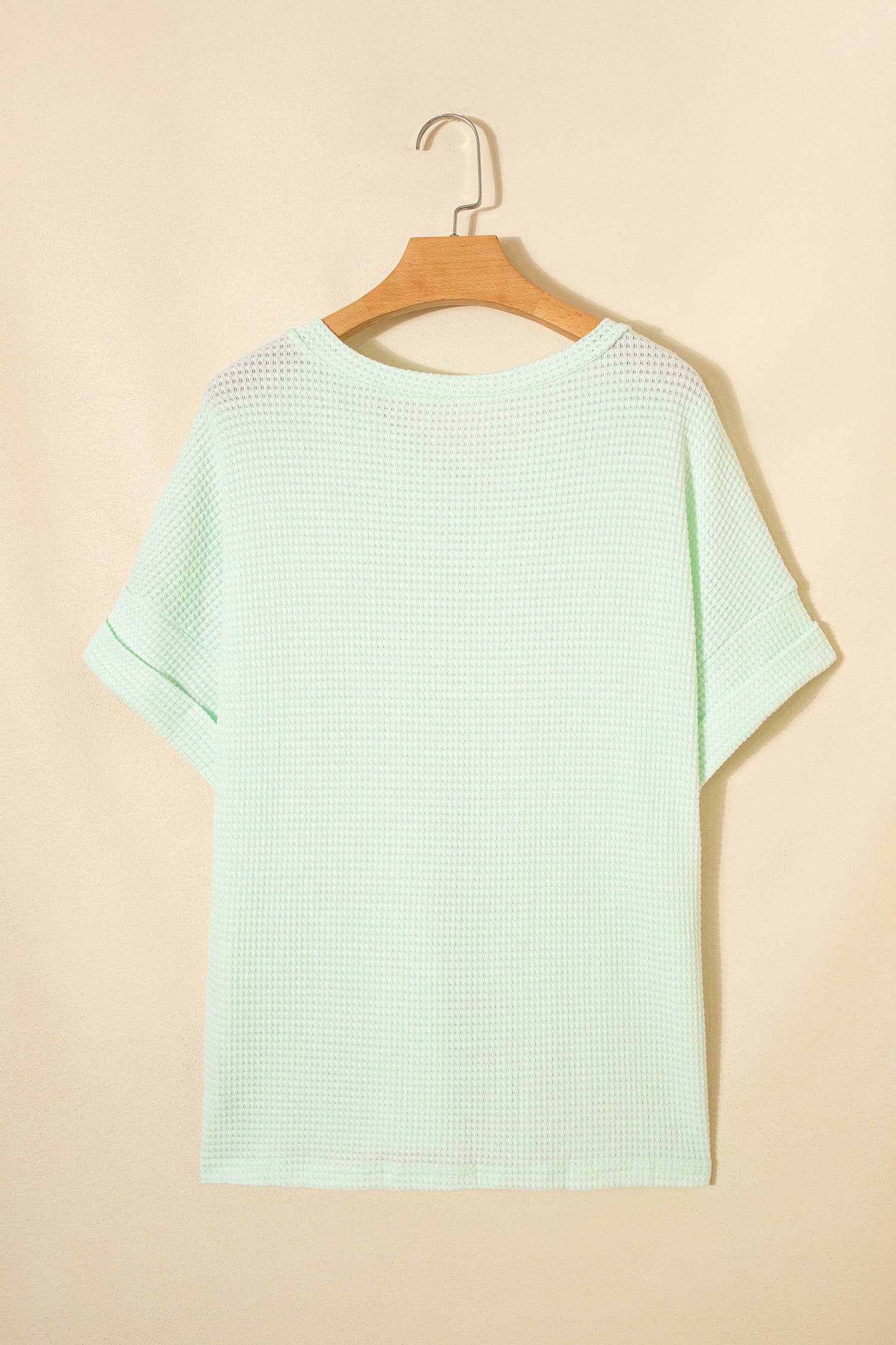 Everyday Waffle Knit Top Curvy