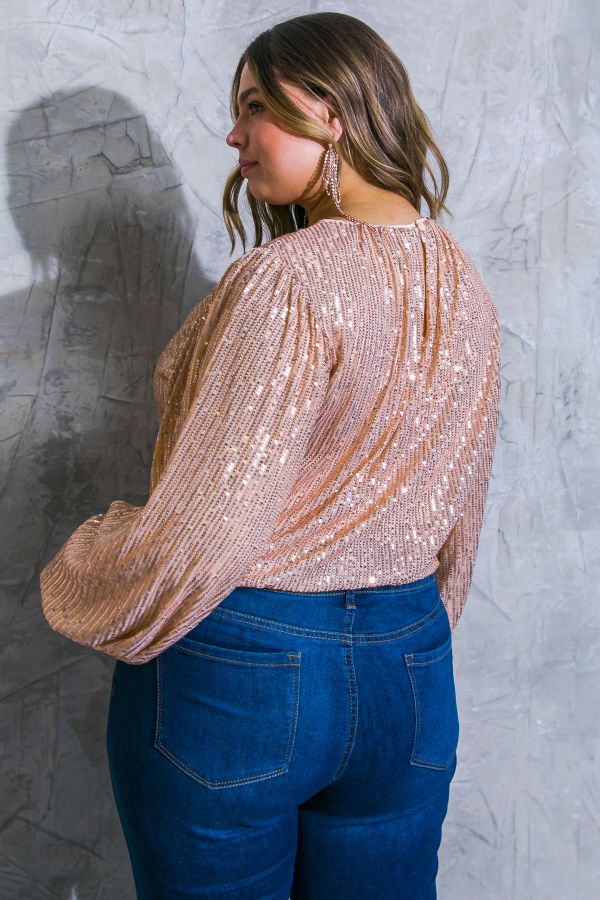 Sabrina Sequin Blouse