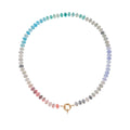 Natural Stone Confetti Necklace