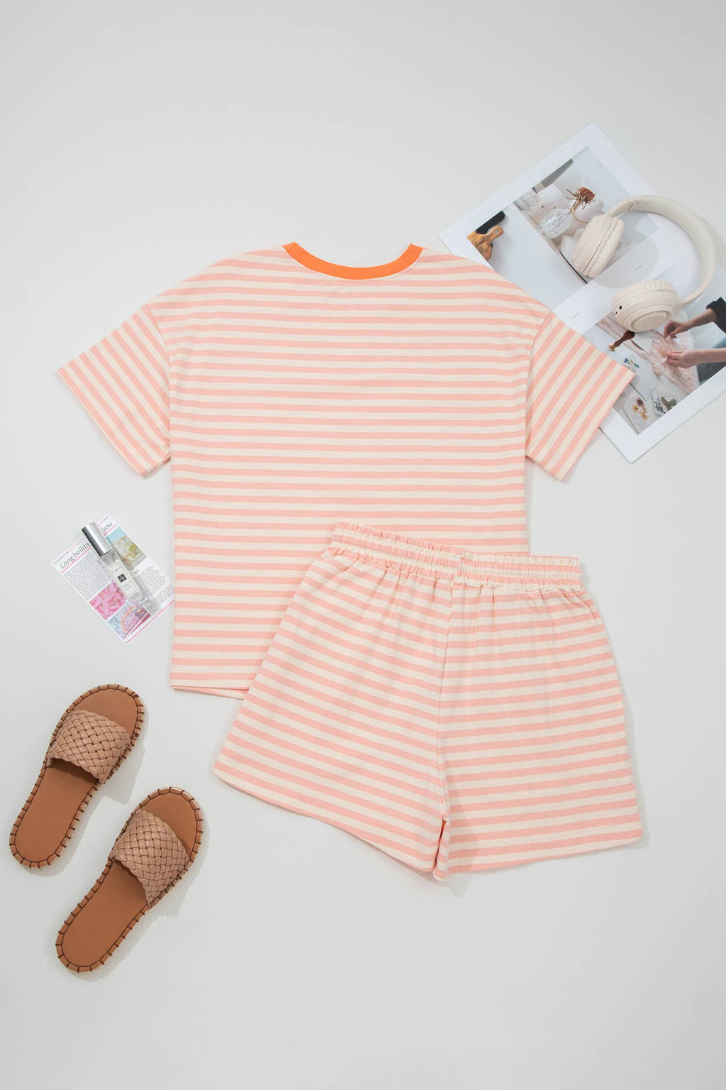 Peachy Keen Lounge Set Curvy