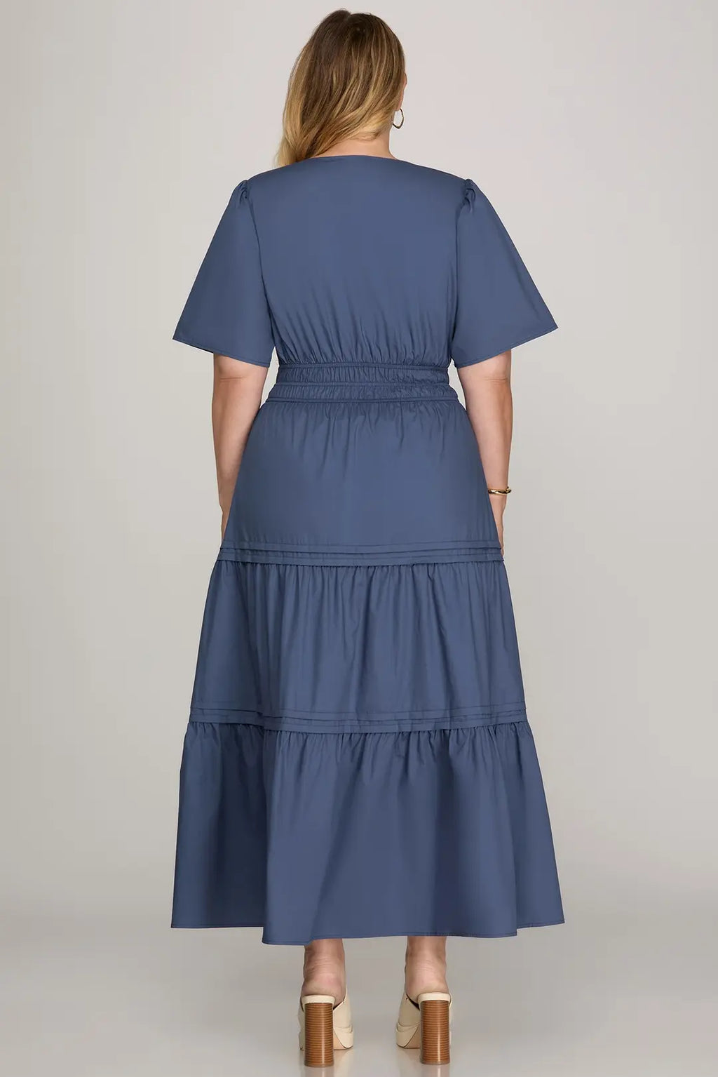 Harbor Grace Midi Dress Available Curvy