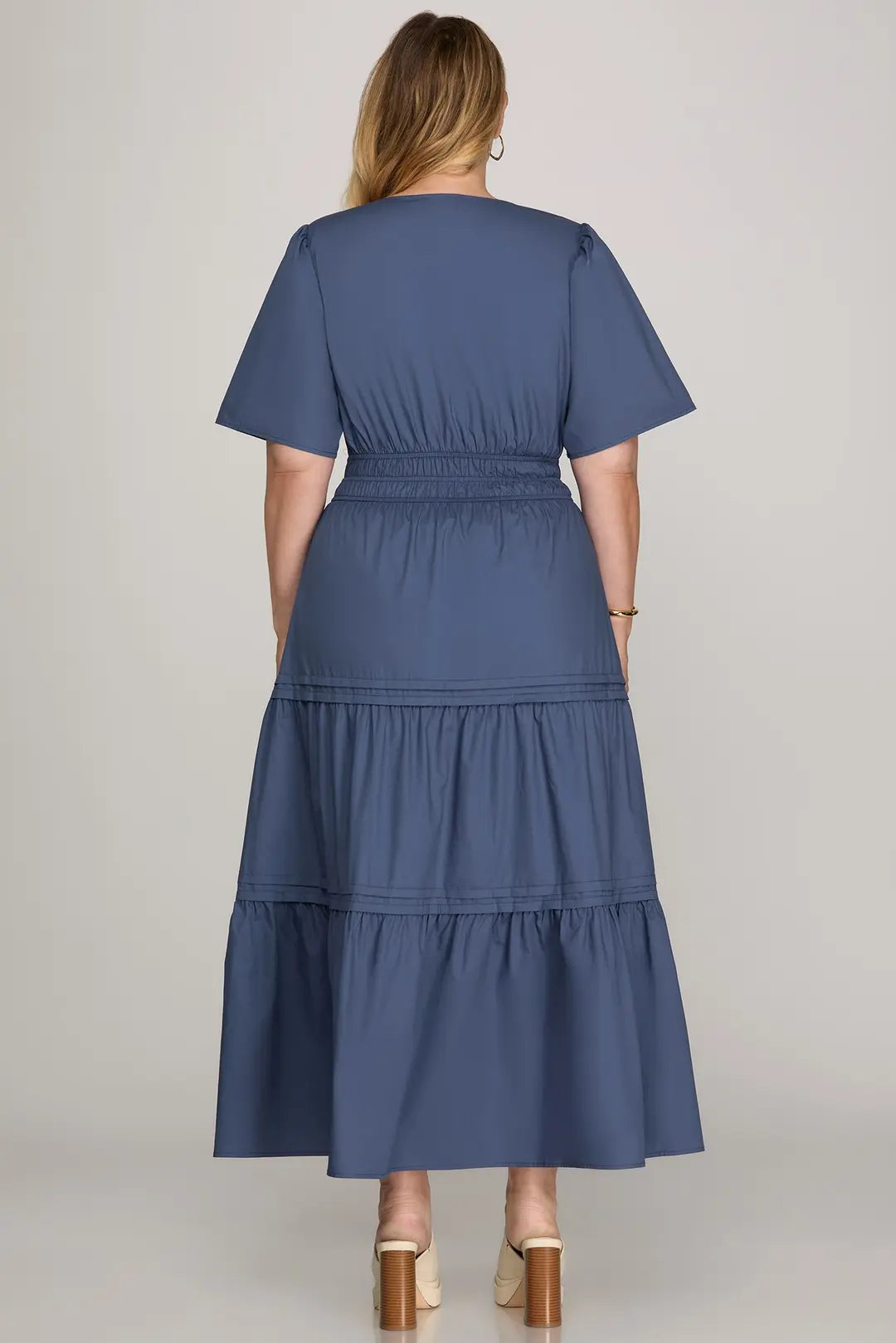 Harbor Grace Midi Dress Available Curvy