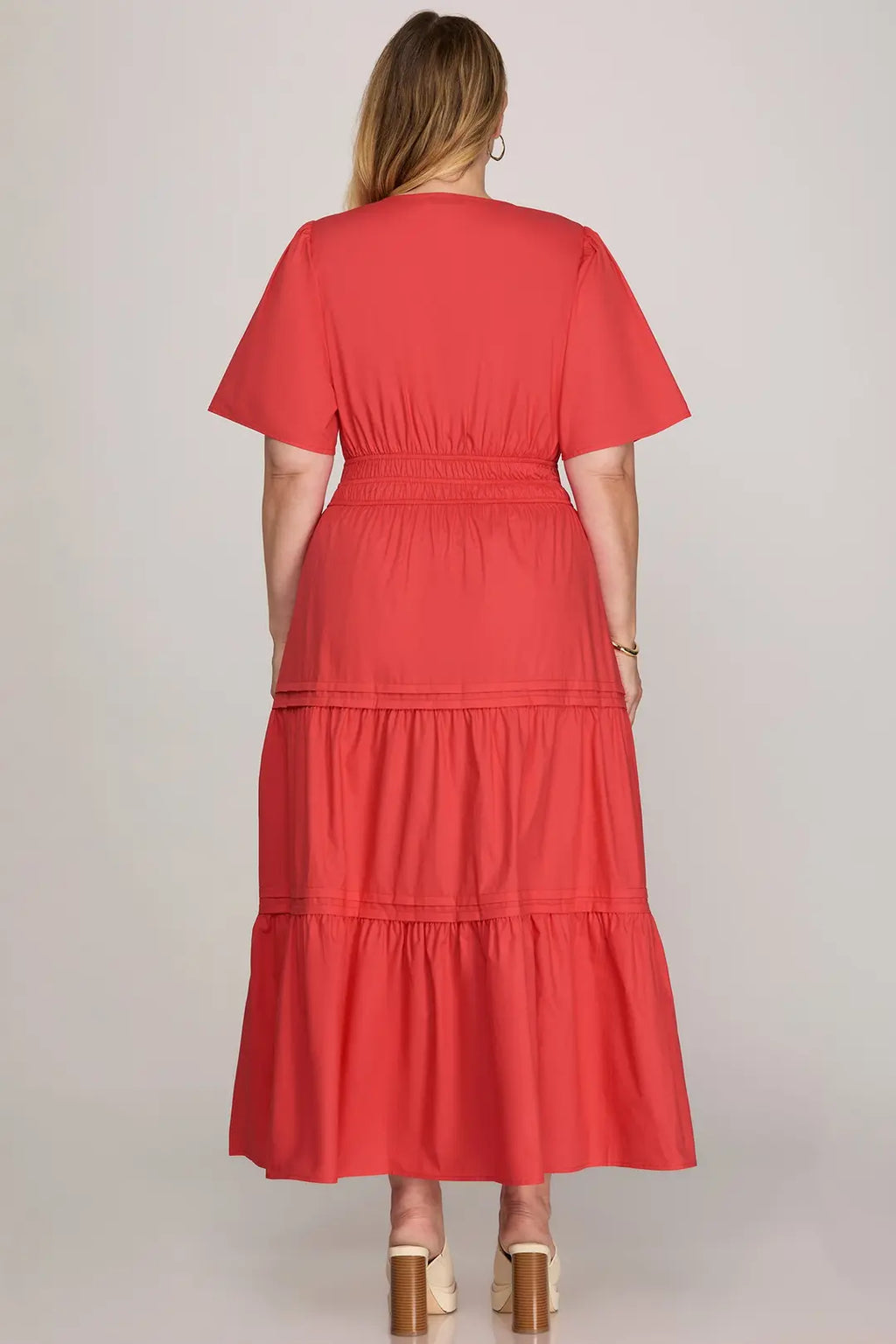 Harbor Grace Midi Dress Available Curvy