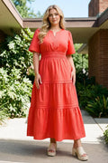 Harbor Grace Midi Dress Available Curvy