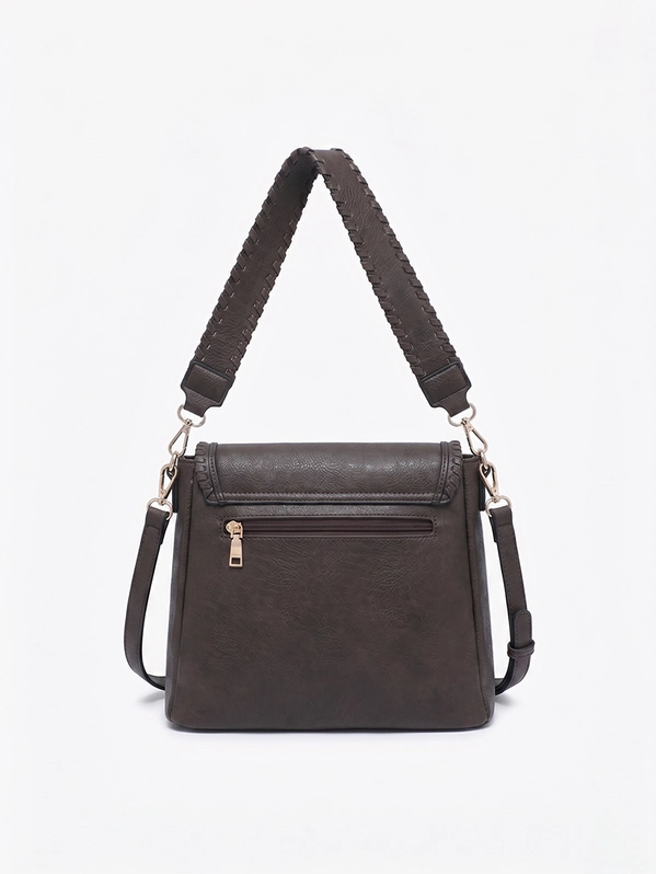 Janice Whipstitch Crossbody Bag