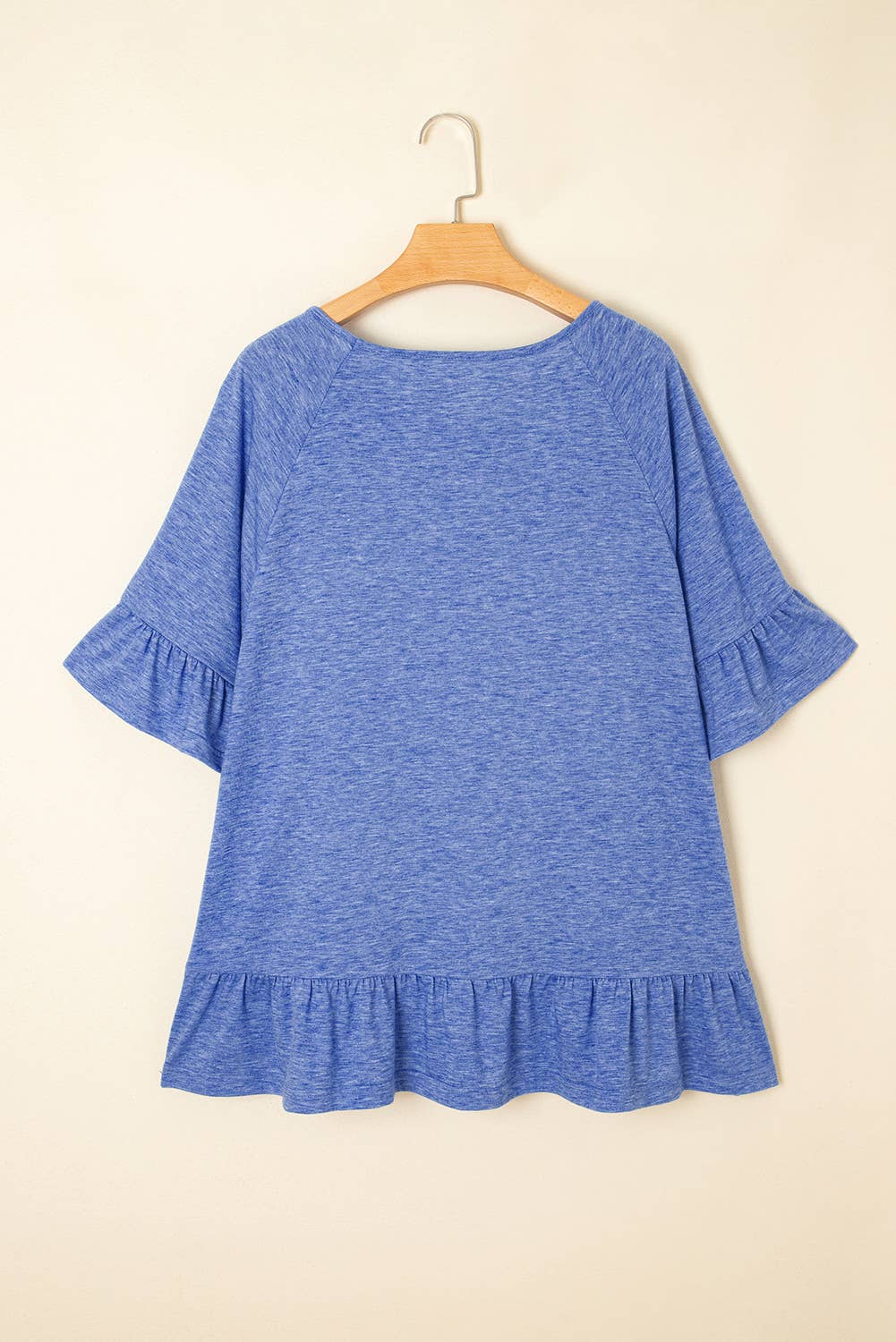Sweet Serenity Ruffle Top