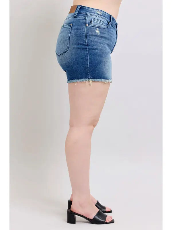 Judy Blue V-Front Shorts