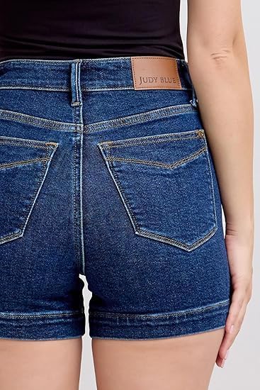 Judy Blue Tummy Control High Rise Shorts