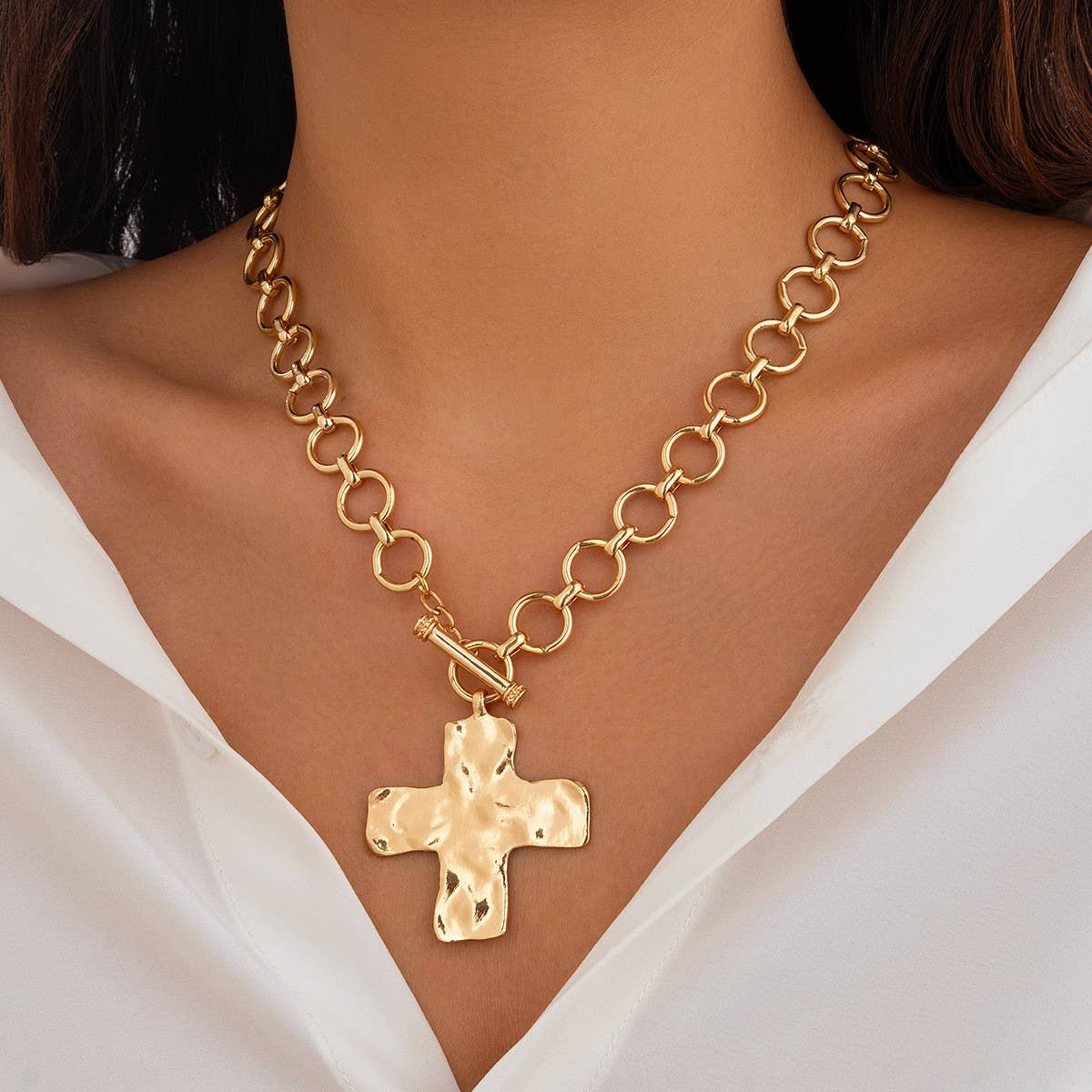 Faith & Grace Cross Necklace