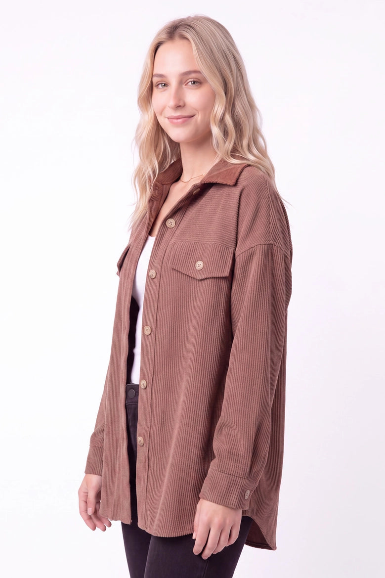 Kendall Ribbed Shacket