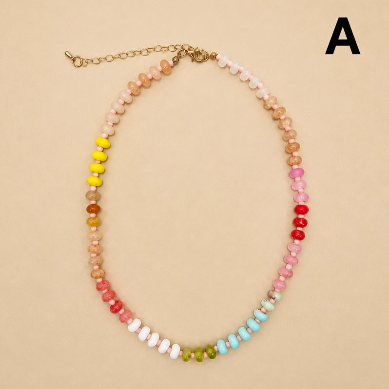 Kristina Multicolor Beaded Necklace