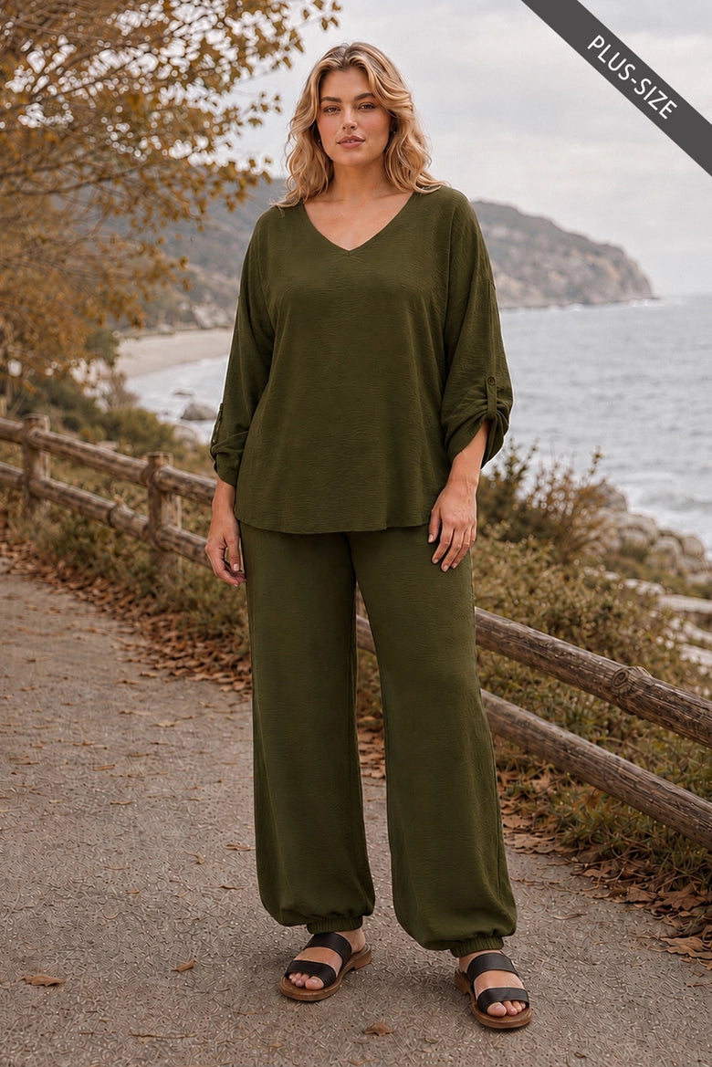 Maren Airflow Jogger Set Available Curvy