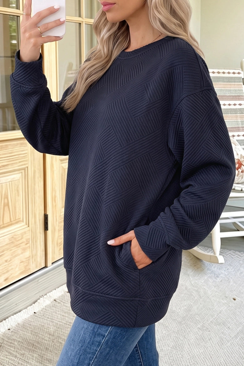 Tessa Textured Pullover
