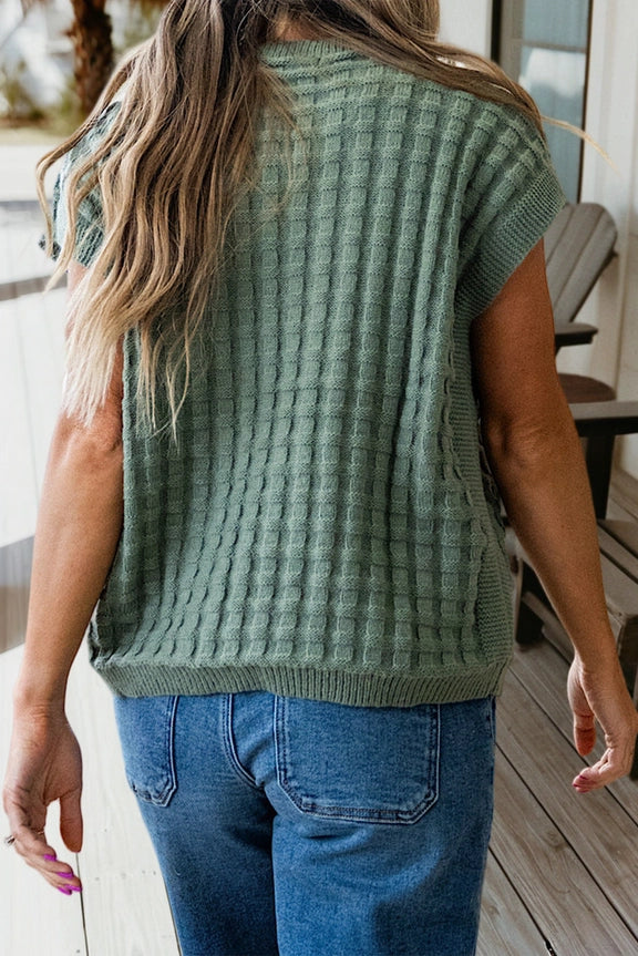 Lainey Textured Knit Top