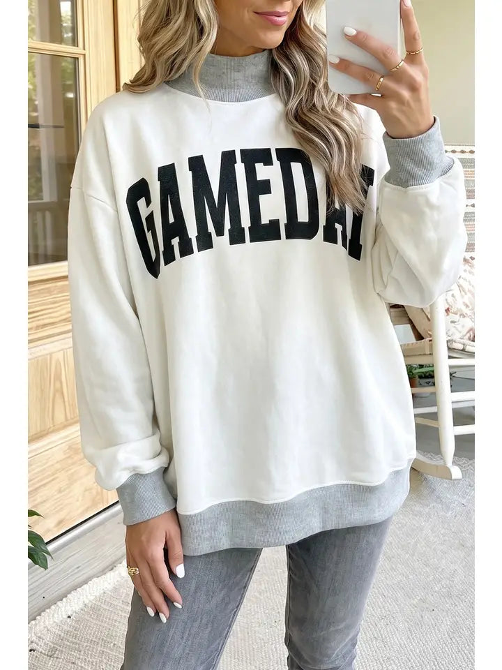 Peyton Reversible Game Day Sweatshirt