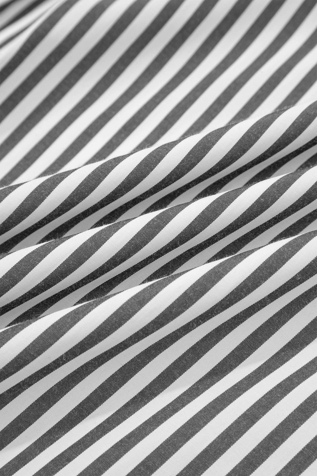 Classic Stripe Split Neck Top Curvy