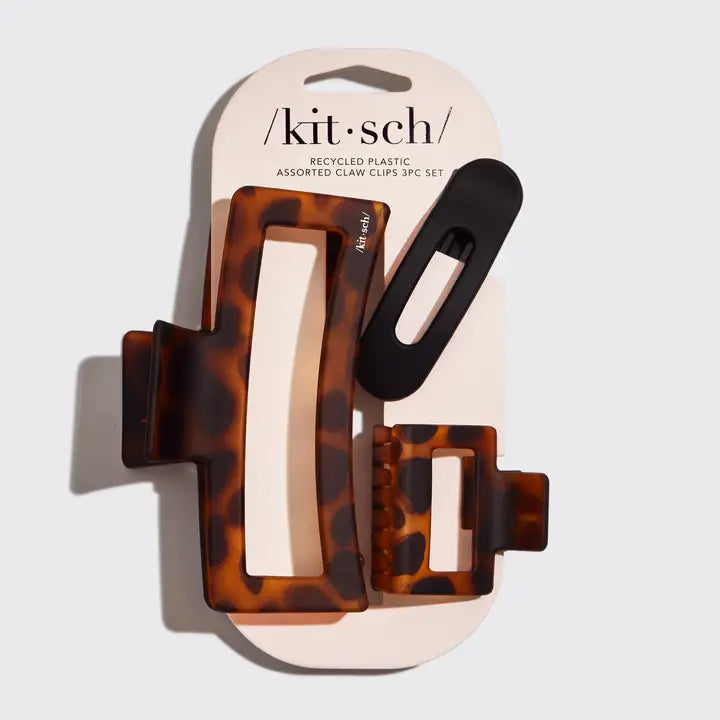 Kitsch Tortoise Claw Clip Set