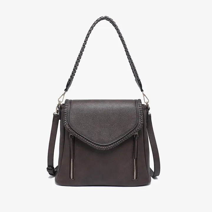 Janice Whipstitch Crossbody Bag