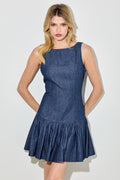 Midnight Muse Denim Dress