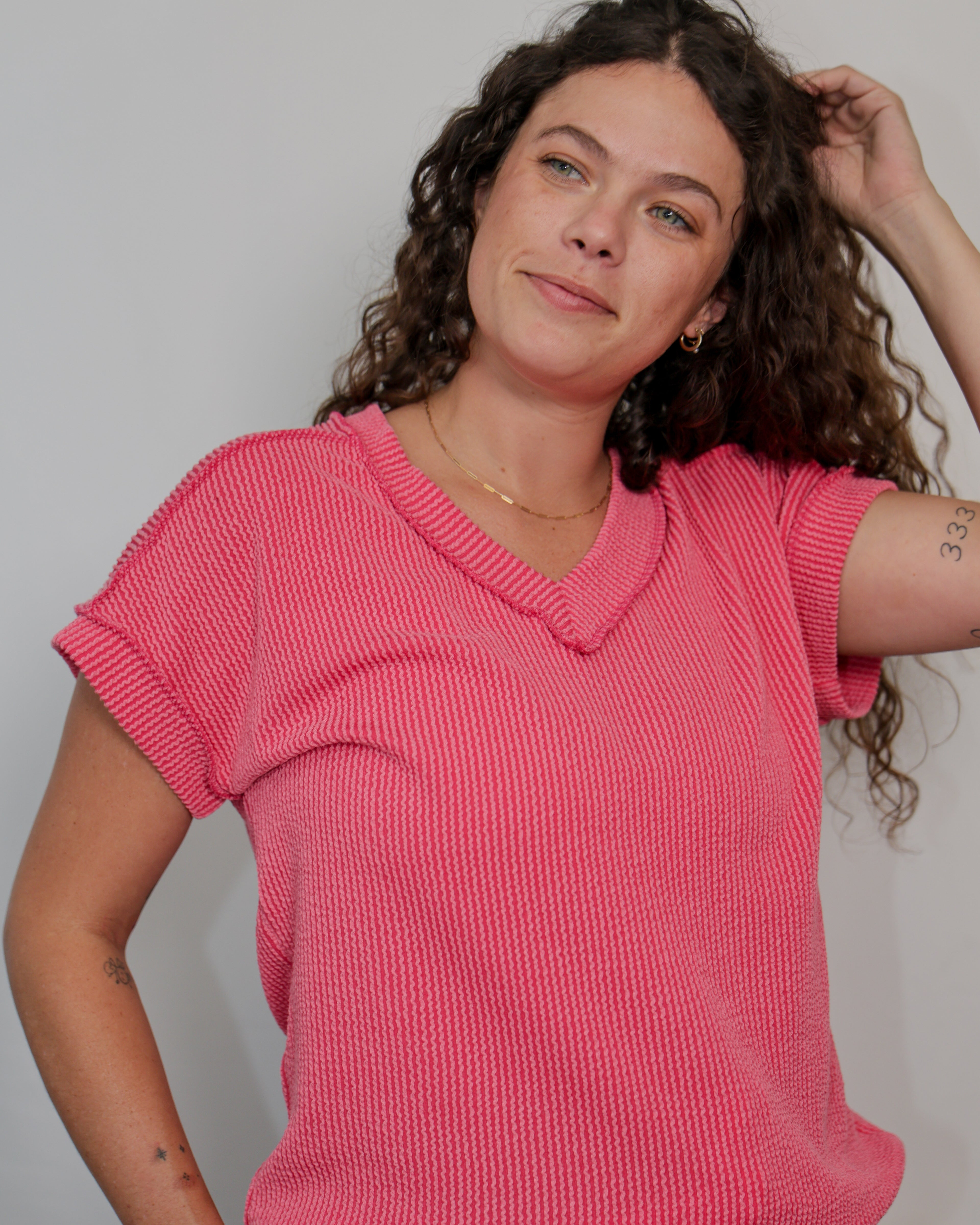 Everyday Ease Ribbed Top