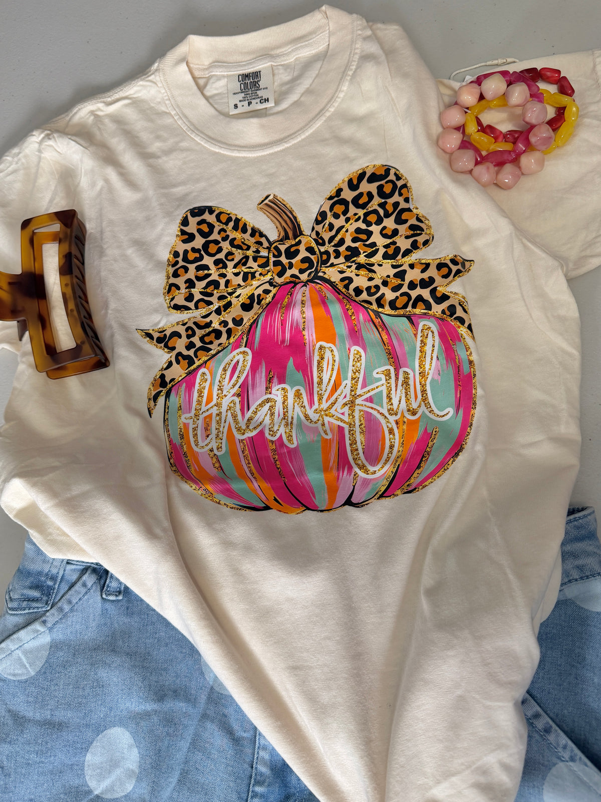 Melissa Thankful Pumpkin Tee