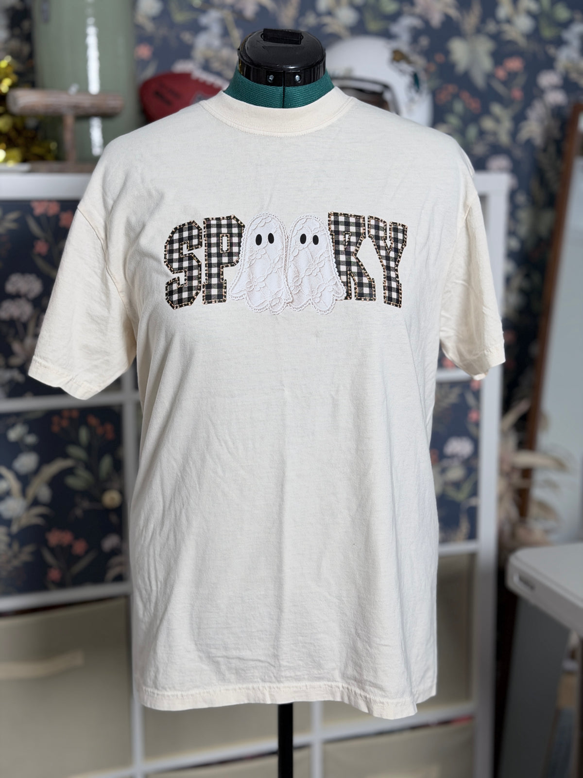 Heidi Spooky Ghost Comfort Colors Tee