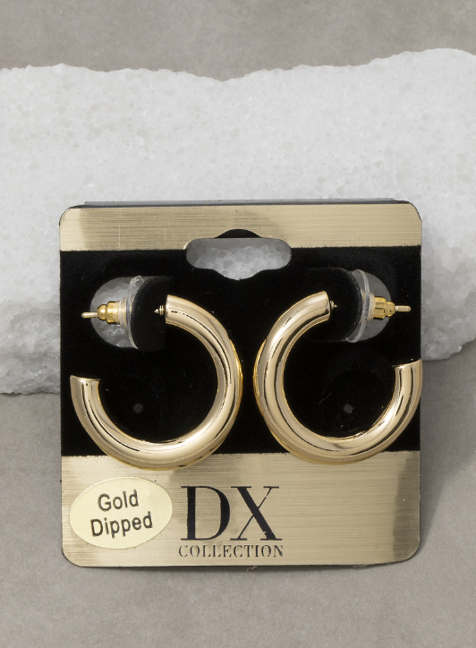 The Perfect Gold Hoop