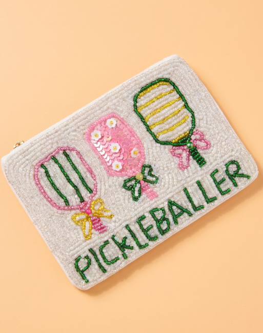 Sadie Hand Beaded Coin Pouch