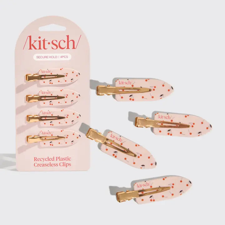 Kitsch Creaseless Clips in Cherry Bliss