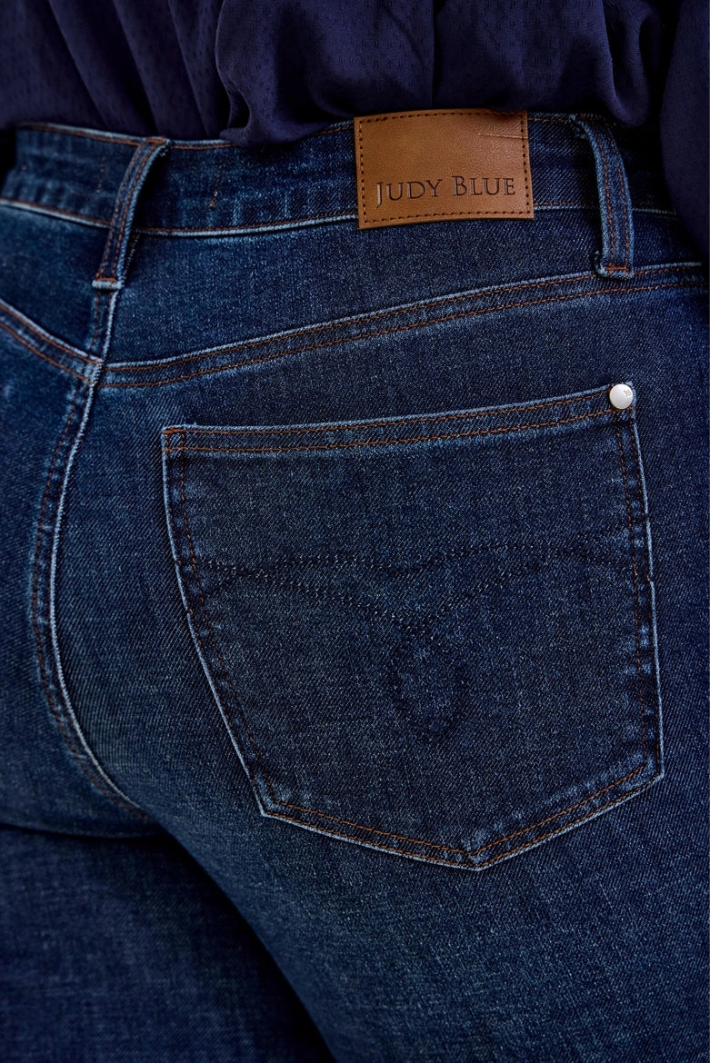 High Rise Tummy Control Kick Flare Jeans