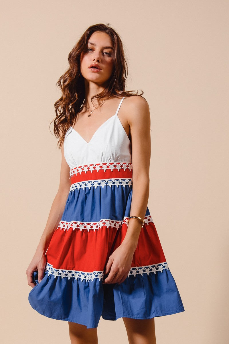Firecracker Nights Mini Dress