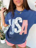 Americana Patchwork Tee