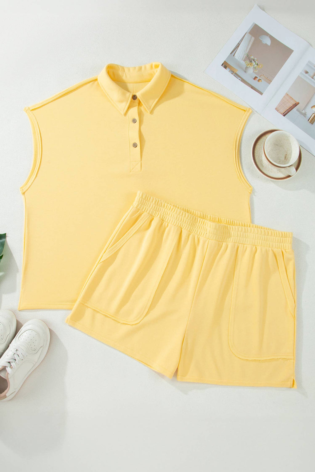 Sunny Side Lounge Set Available Curvy