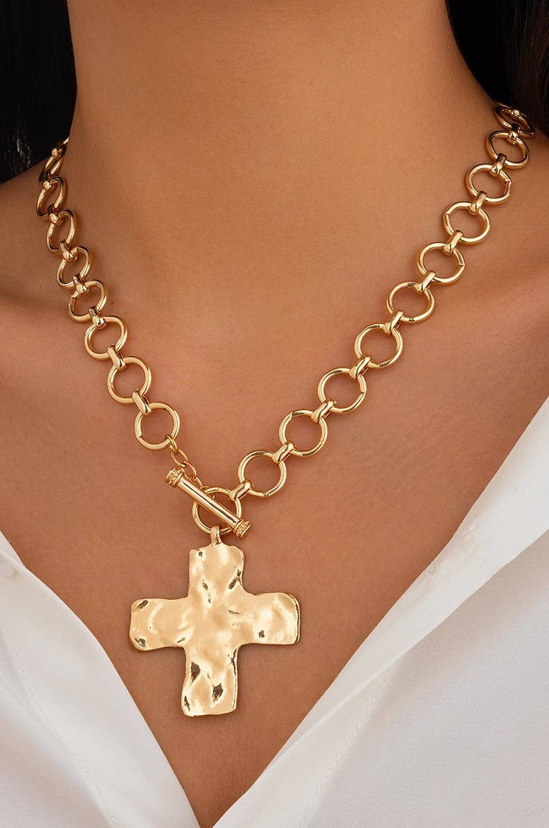 Faith & Grace Cross Necklace