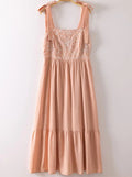 Blush Bodice Midi Dress