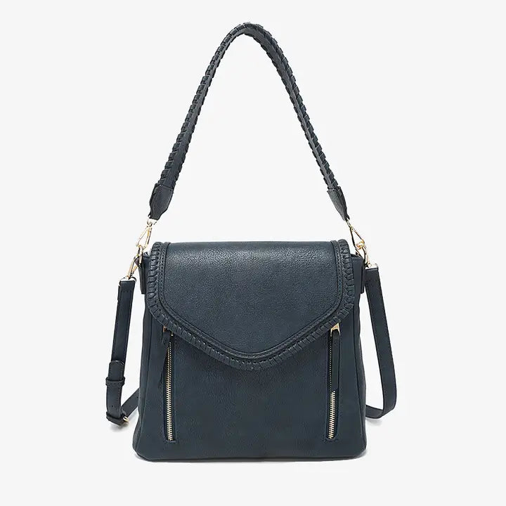 Janice Whipstitch Crossbody Bag